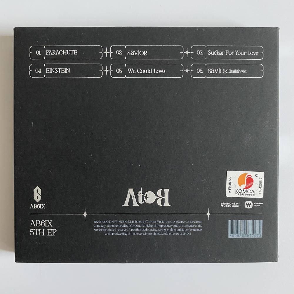 AB6IX DAEHWI SIGNED 5TH EP 'A TO B' US EDITION - VERSION A